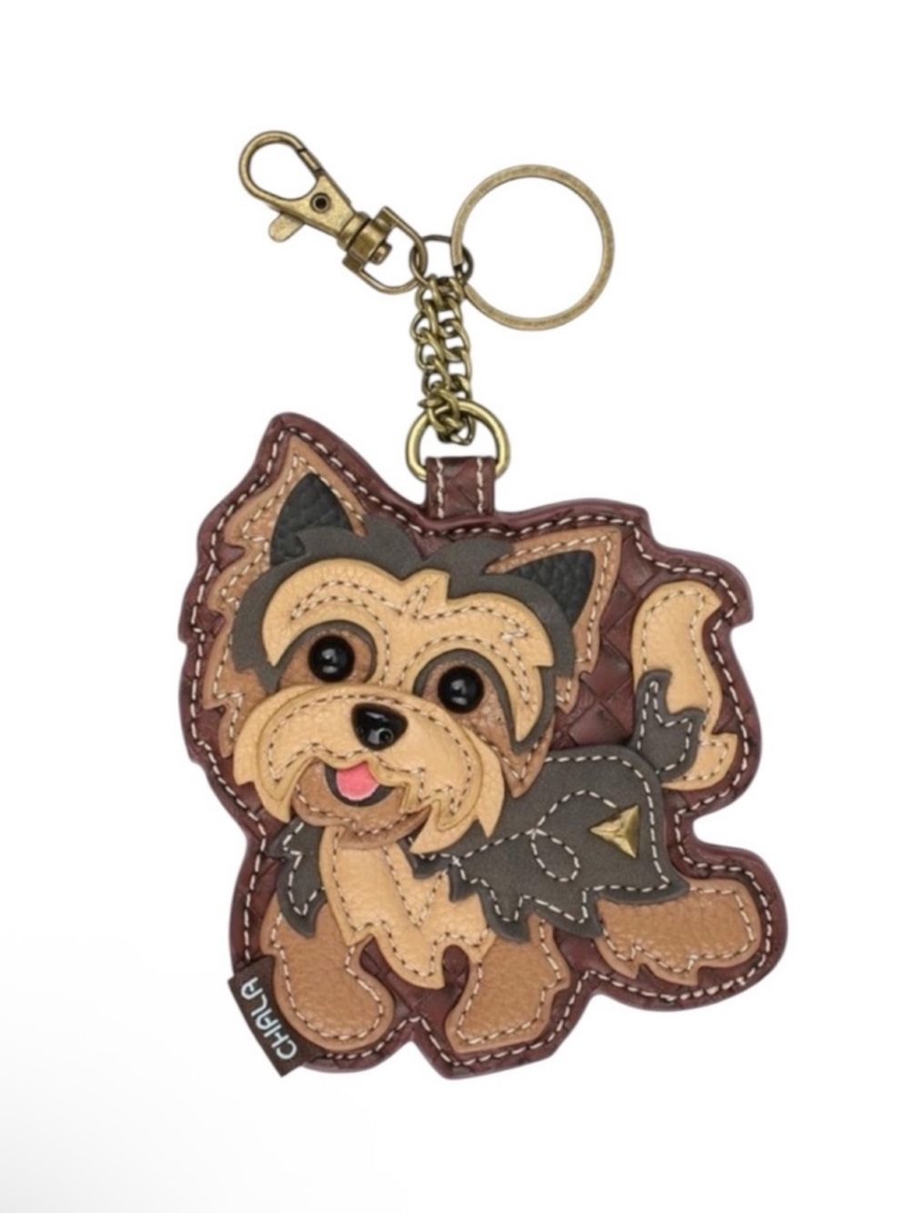 Chala Yorkie Bag Charm/Coin Purse